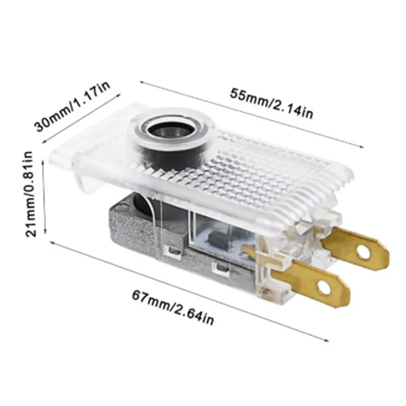 2 قطعة مصباح إشارة LED باب السيارة العارض شبح الظل أضواء اكسسوارات لأوبل أسترا j g إنسيجنيا كورسا d فيكترا c زافيرا السيارات #2