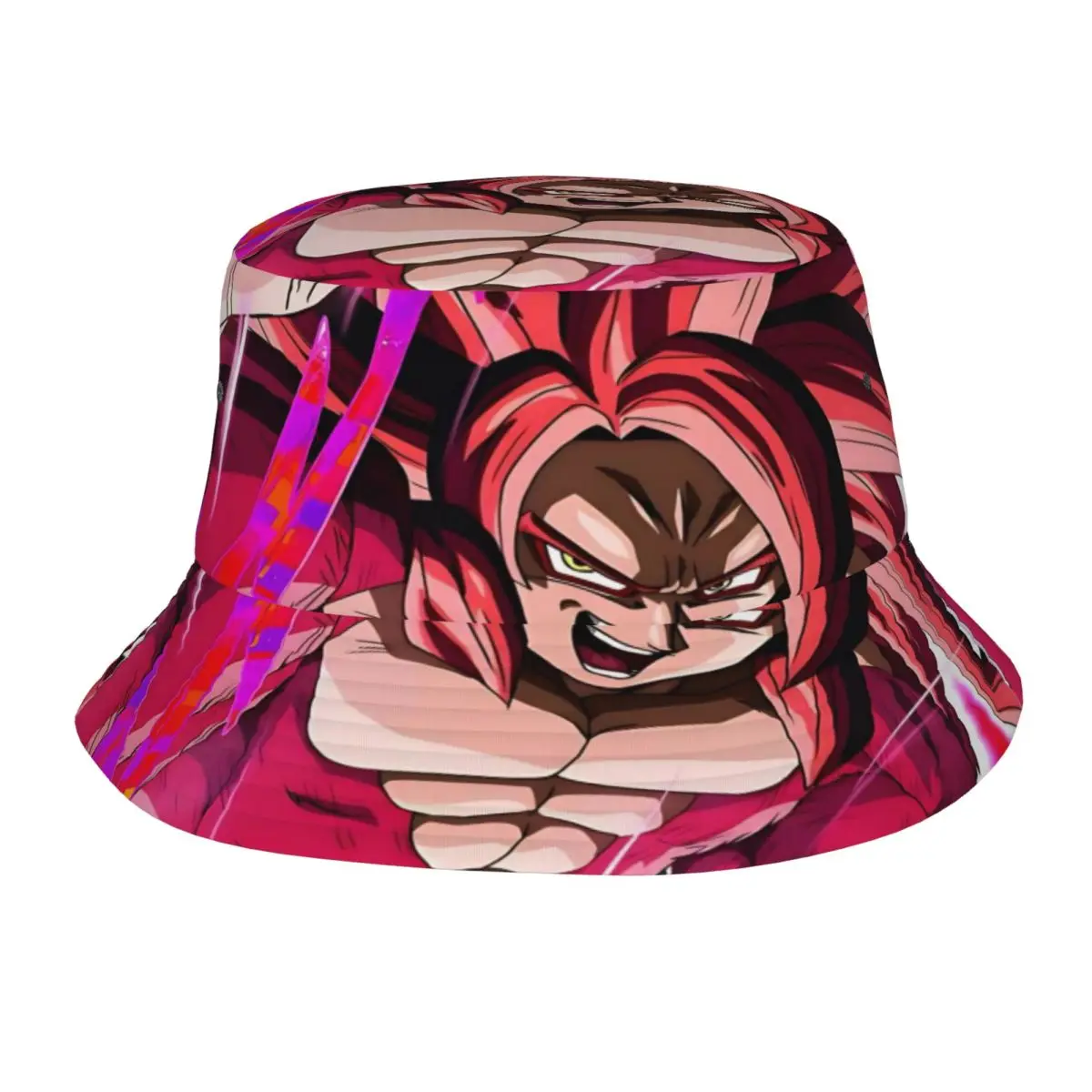 Chapeaux Bob Dragon Ball Anime pour Adolescents – Protection UV pour Activités de Plein Air et Streetwear – Idéal pour Pêcheurs