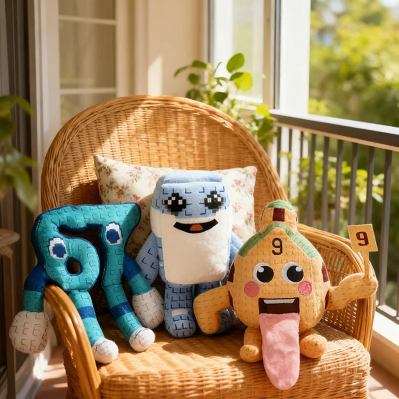  Steal A Brainrot Cute House No.9 Esok School Jandel دمية قطيفة - بضائع الرسوم المتحركة والألعاب لهدية عيد ميلاد الأطفال وعيد الميلاد #3