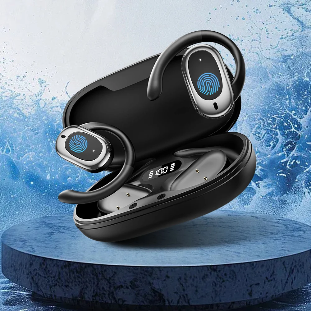 Auricolari traduttore in tempo reale 3 in 1 144 lingue Cuffie per traduzione Bluetooth TWS Cuffie auricolari aperte con cancellazione del rumore