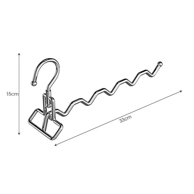 للطي الفولاذ المقاوم للصدأ شماعات ملابس Multifu السفر فندق تجفيف شماعات رحلات أساسية المنزل بسيط معلقة شماعات الملابس