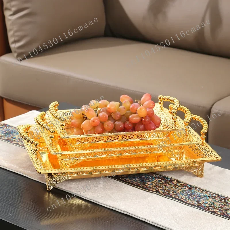 

Brand New High-end Fruit Candy Plate Design, Hotel Plate Basket, Wedding Party Plate Dish