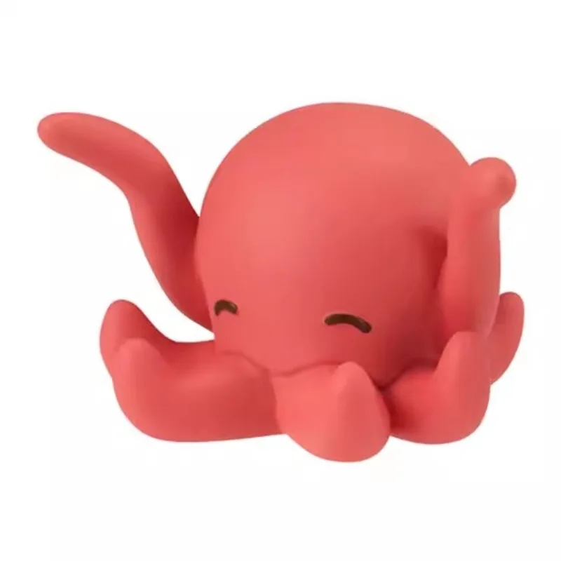 BANDAI Japan Gashapon Figure Anime Cute Marine Animal Whale Penuins Dolphin Devilfish Inkfish Kawaii Capsule Toys
