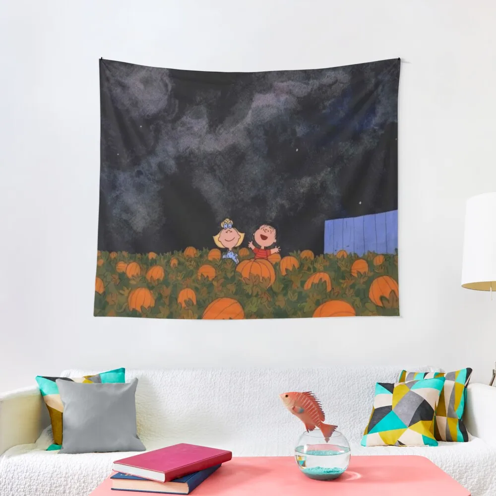 

Pumpkin Patch Tapestry Wall Tapestries Anime Decor Home Decorators Tapestry