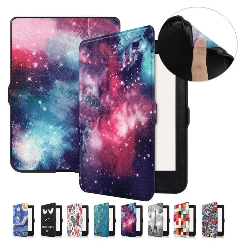 

Cute Case For All-new Kobo Nia Case Smart eBook Cover TPU Leather Case Funda For Kobo Nia Cover Hoesje Auto Sleep/Wake up