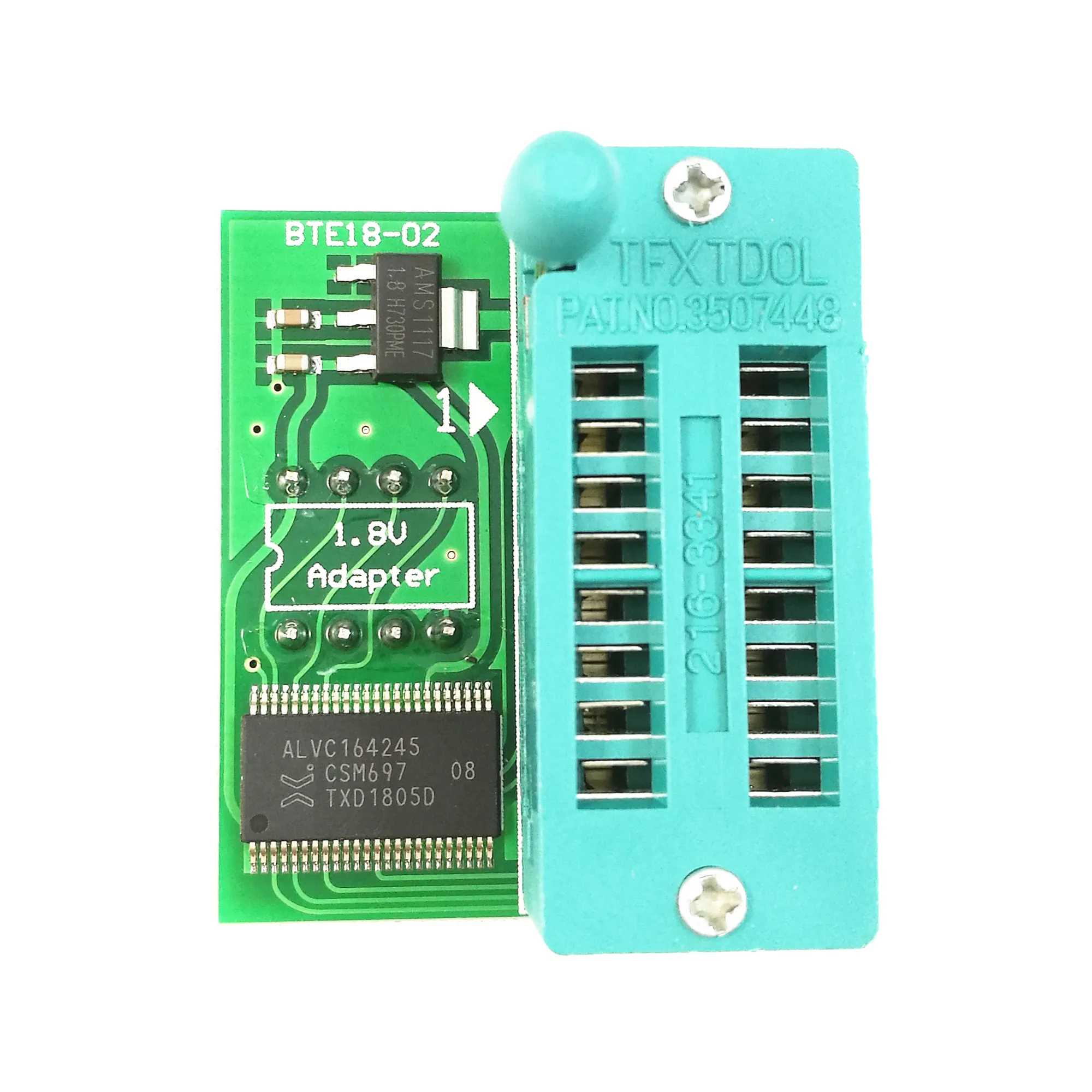 1.8V Adapter do iPhone'a lub płyty głównej SPI Flash SOP8 DIP8 W25 MX25 zastosowanie na programistach TL866CS TL866A EZP2010 EZP2013 CH341