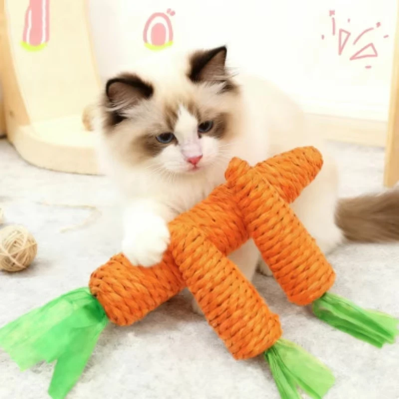 1-4Pcs Cat Toy Carr…