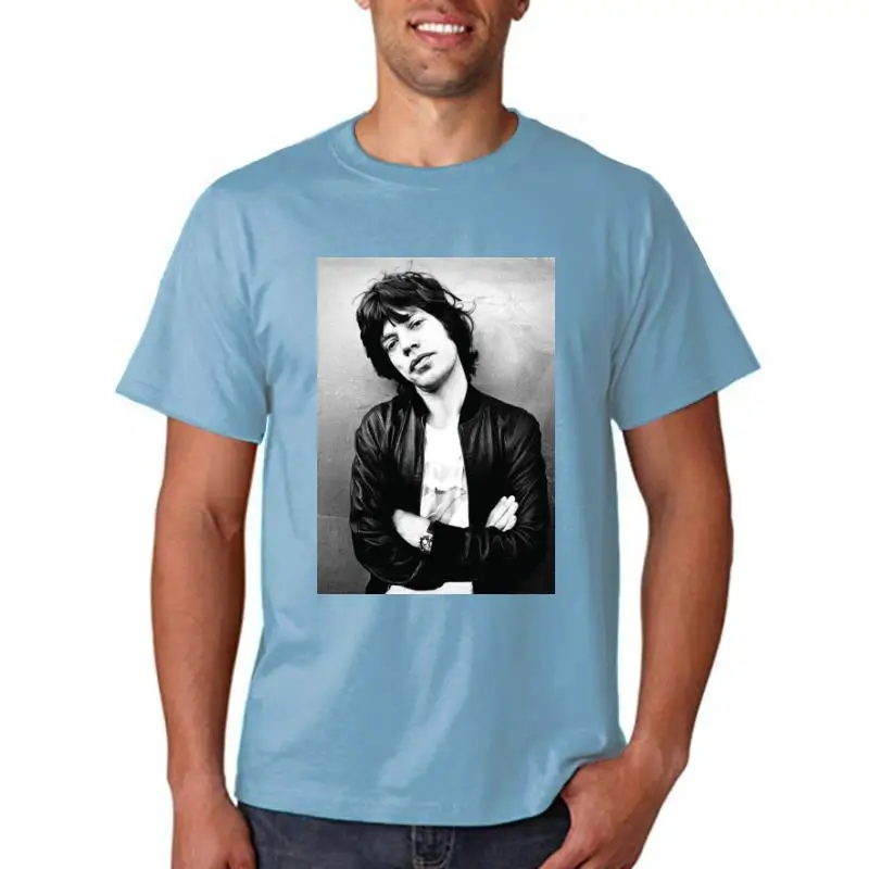 Title: MICK JAGGER ROCK N ROLL GREY T-SHIRT ALL SIZES