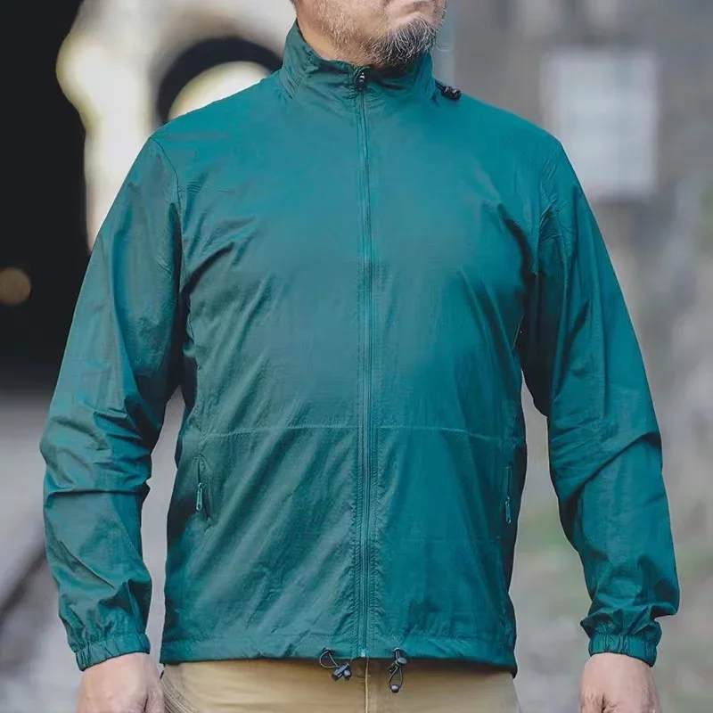 

Men Summer Tactical Jacket Waterproof Quick Dry Sun Protective Clothing Skin Windbreaker Outdoor Fishing Hiking Sports Jackets