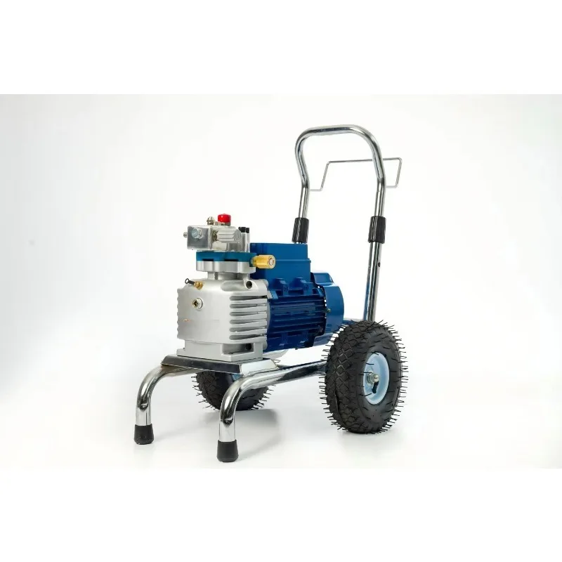 مسدس مضخة مكبس عالي الضغط جديد بدون هواء - بخاخ طلاء جدران مع محرك حديد (مكون أساسي)، مباشرة من التصنيع P