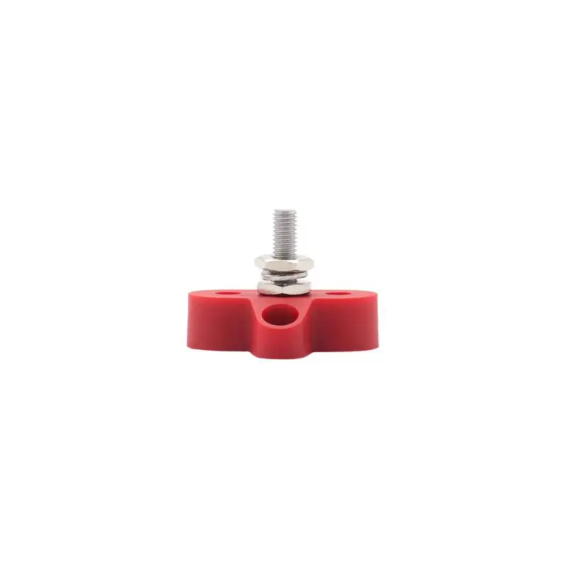 DC 48V 300A Bus Bar M10 Terminal Block Studs Battery Power Distribution Stud Connector for Truck RV Boat