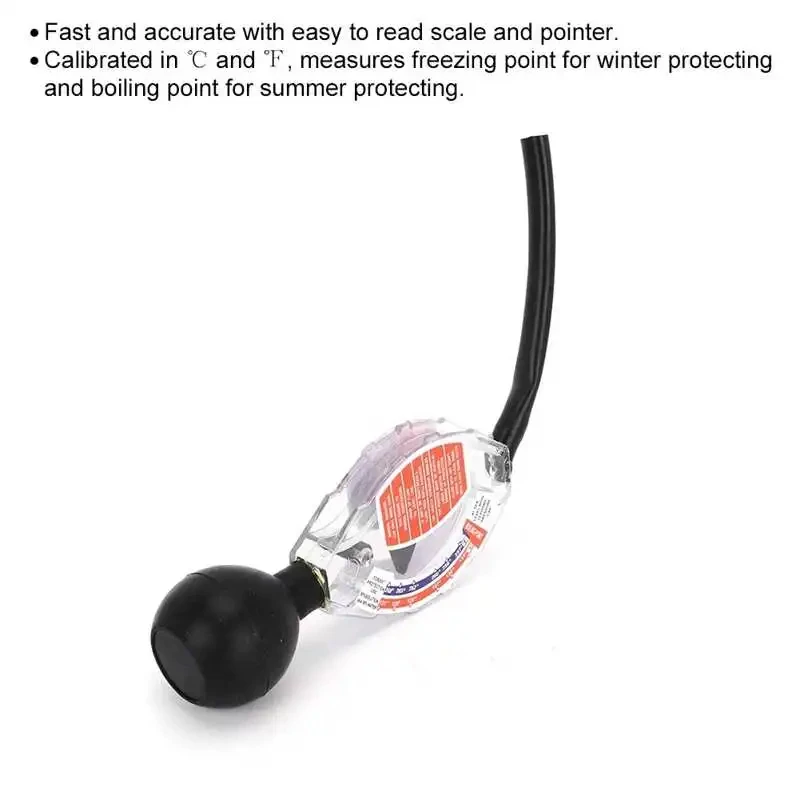 جهاز اختبار تبريد مشعاع السيارة، أداة اختبار مضاد التجمد المتينة لنظام التبريد، قطع غيار السيارات، قرص عالي الدقة #3