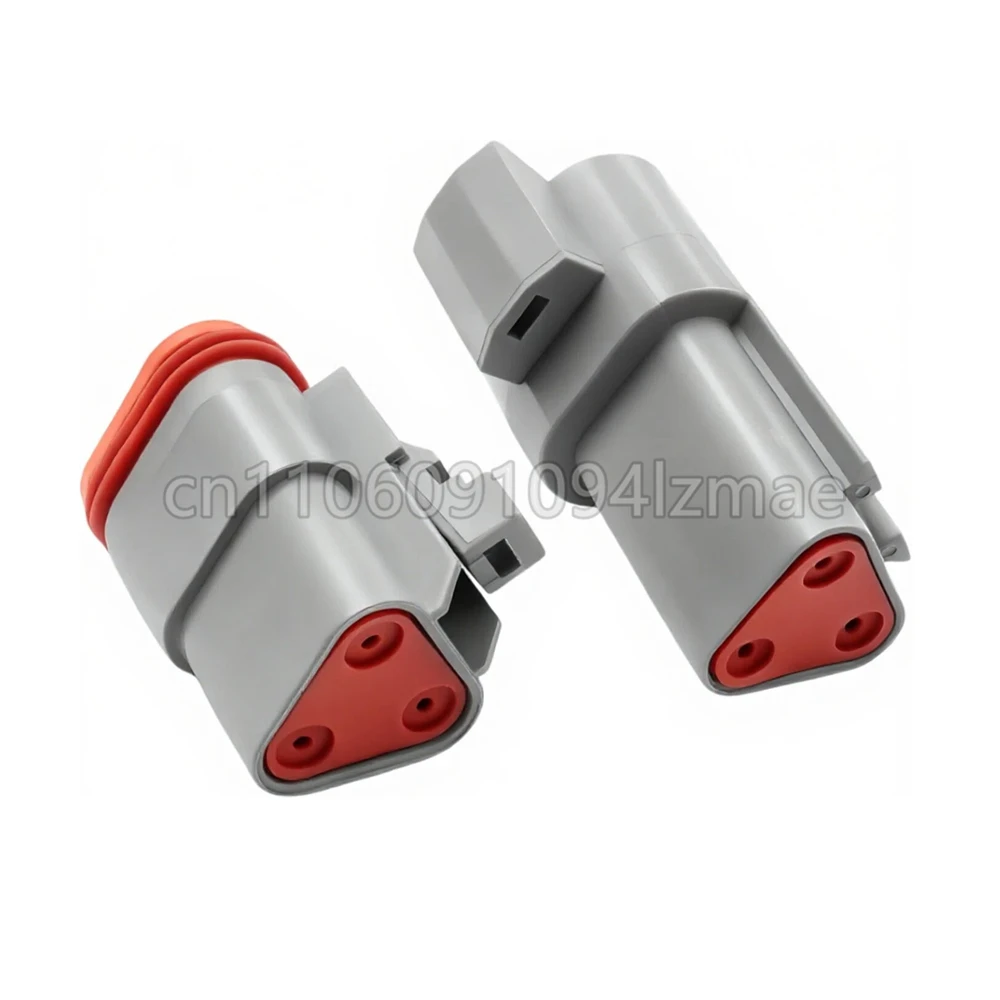 3-poliger DT-Serien-Steckverbinder, wasserdichter Stecker für Deutsch Engineering Fahrzeuge DT06-3S DT04-3P DT06-3S-E005 DT04-3P-E005 – Detail 4