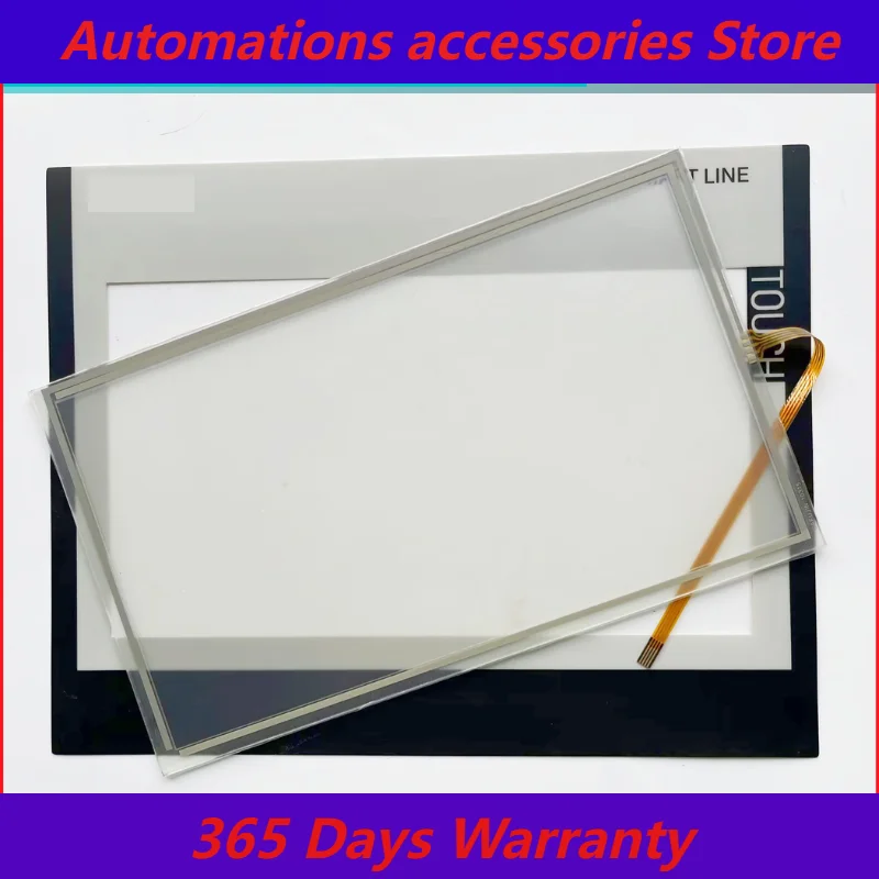 Touch Screen Glass Panel Digitizer for 6AV6 648-0CE11-3AX0 6AV6648-0CE11-3AX0 Smart 1000 IE V3 and Front Overlay Protective Film