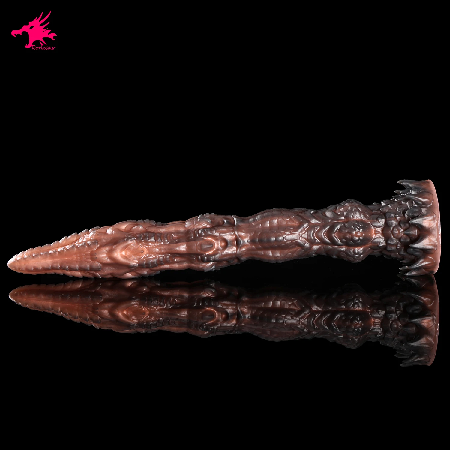 Nothosaur Meo's Ridge سوبر طويل التنين على شكل دسار الخيال الشائكة تهتز لعبة الجنس الكبار للاستمناء النشوة الجنسية