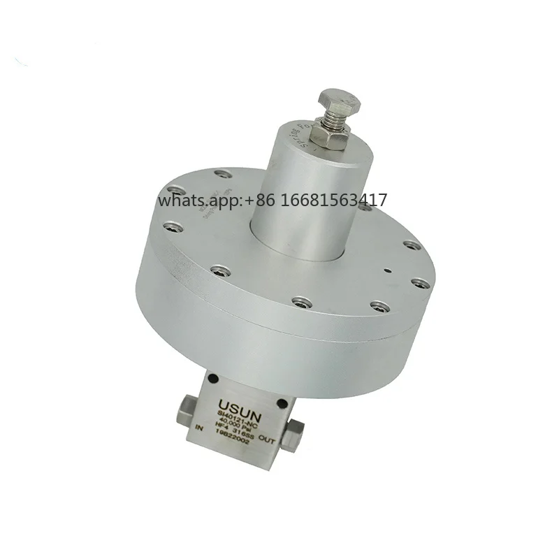 Usun Model: SI30141-NC 9/16'' Normal Close High Pressure Stainless Steel Air Operated  Valve For Remote Control