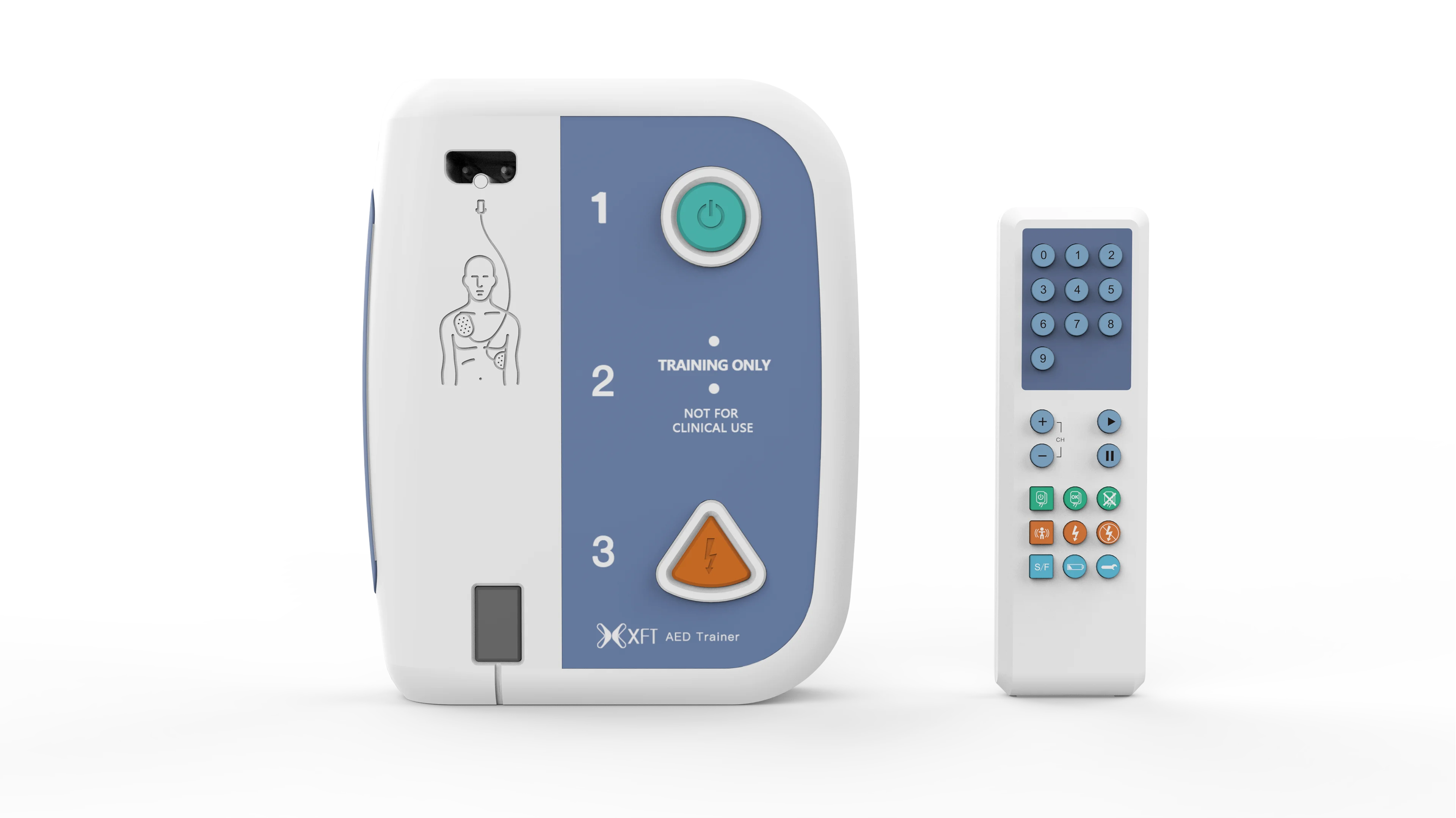 حزمة واحدة، مدرب AED الأساسي IFA-120C+، مدرب AED، مجموعة تدريب AED جهاز تدريب CPR، تدريب الإسعافات الأولية