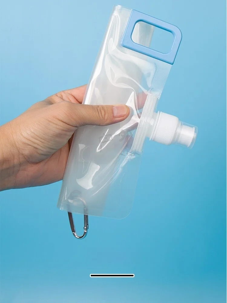 حقيبة ماء قابلة للطي خفيفة الوزن للرياضات الخارجية والتنزه، متوافقة مع منقي المياه SAWYER، معدات للتخييم والسفر