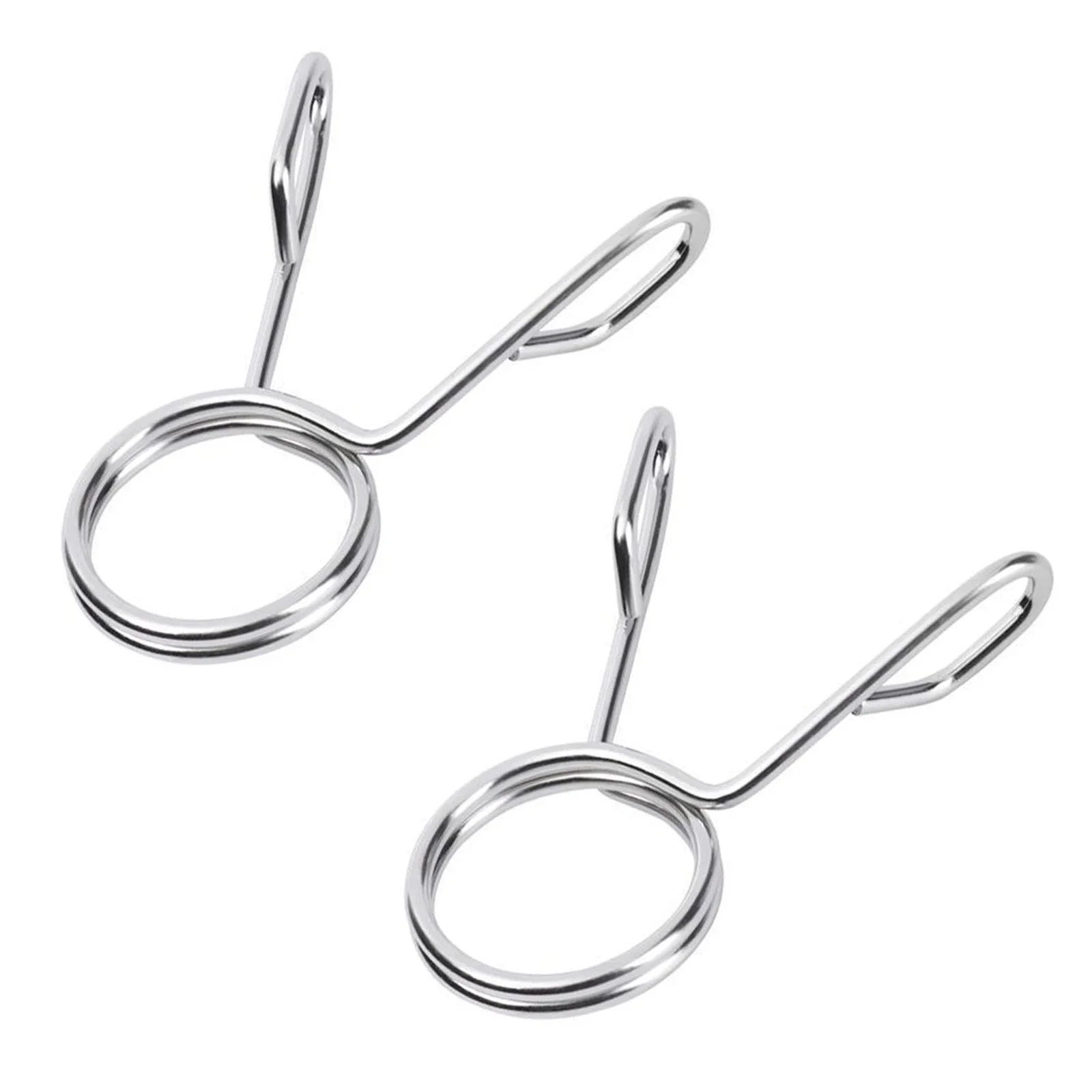 

Durable High Quality Spring Collars Barbell Accessories Solid Metal Weight Spring Gym Accessories Heavy Duty Design