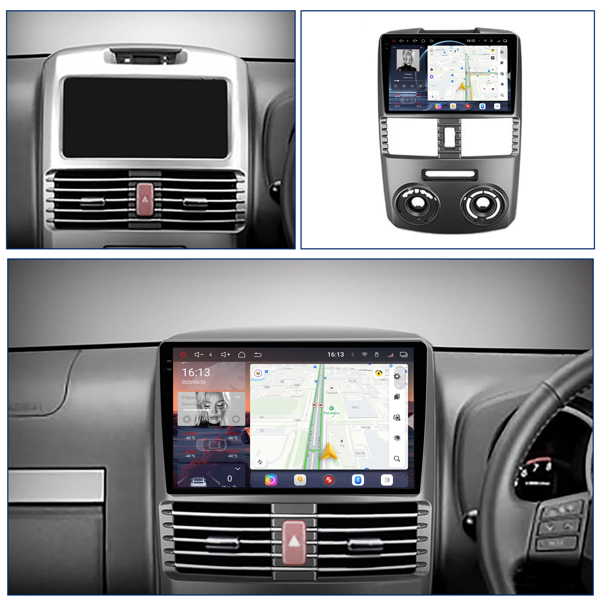 Redpower Crystal Sound 850 Pro Max شاشة مشغل راديو السيارة الاندورويد لسيارة Toyota Rush 2015 - 2018 RHD CarPlay Bluetooth Hi-Fi