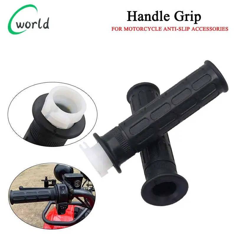 Handlebar Rubber Grip Set For Honda CB125 CB400 CB550 CB650 CB750 CB900 Motorcycle Handle Grip Cover Anti-Slip Accessories
