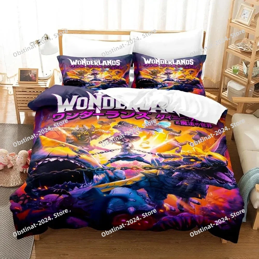 

3d Pinting Game Tiny Tina's Wonderlands Bedding Set Single Twin Full Queen King Size Bed Set Adult Kid Bedroom Duvet cover Sets