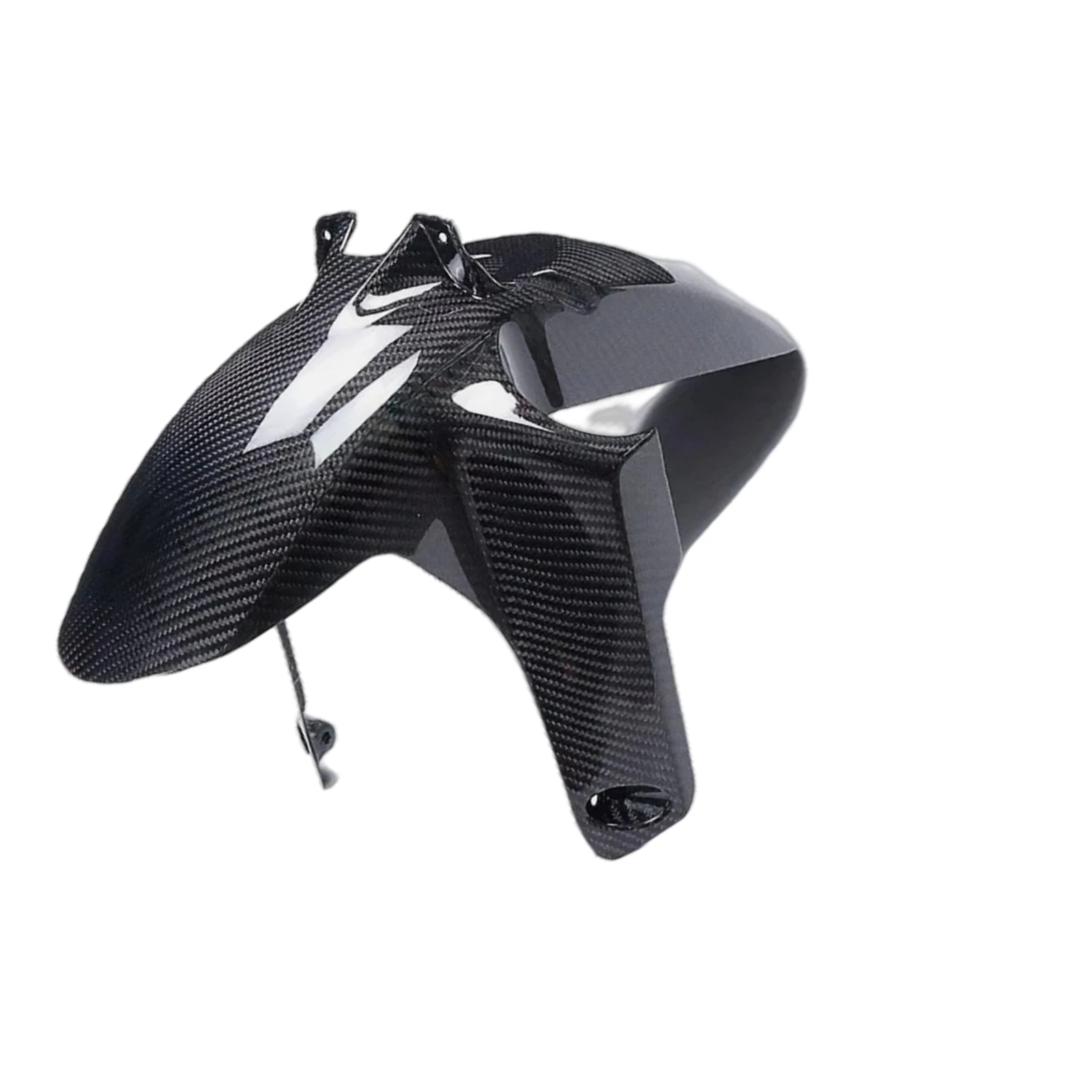 

Dry Carbon Fiber Motorcycle Front Fender Mudguard Mud Splash Guard Fairing Cover Splasher Plate For BMW R1300 R 1300 GS 2024