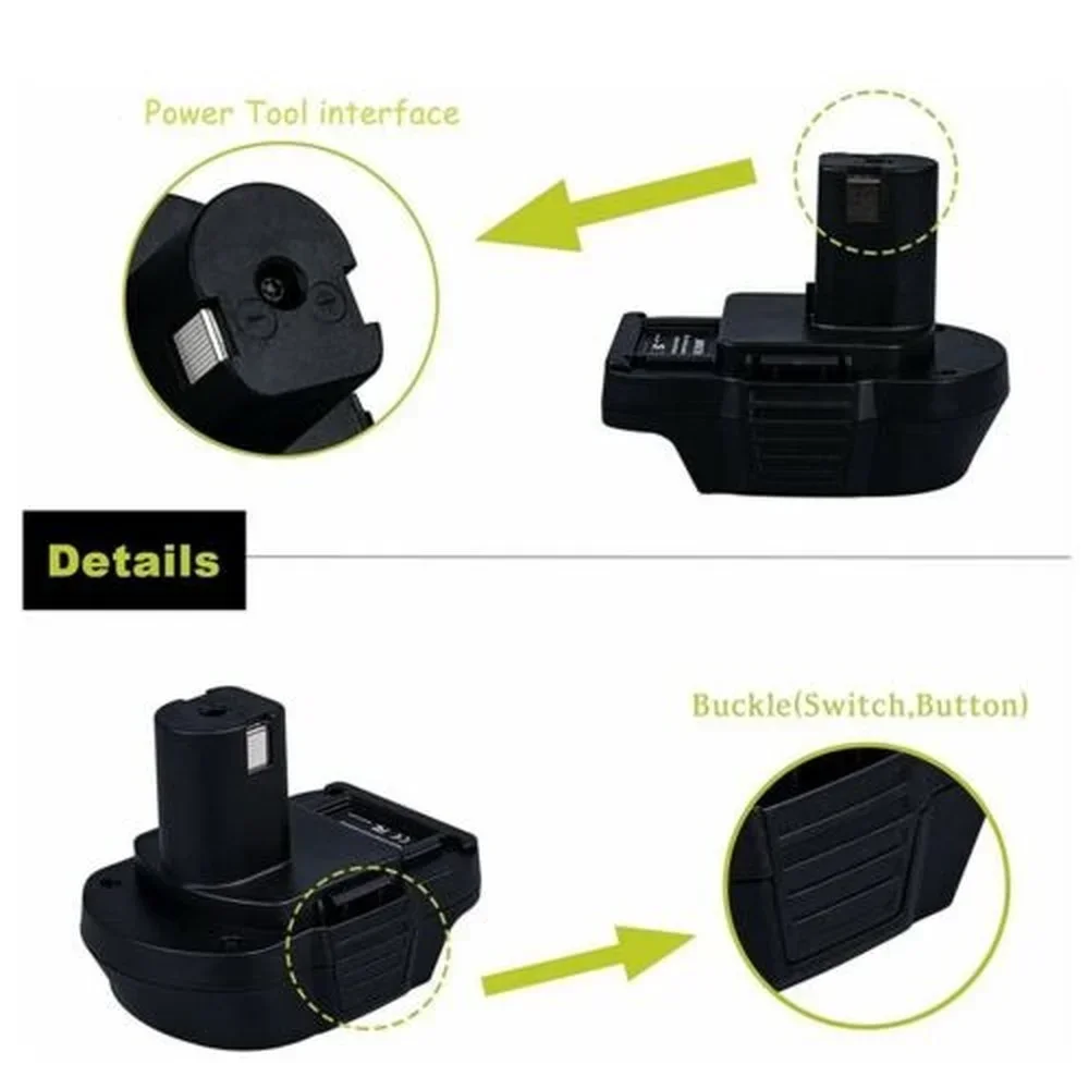 MT20RNL Battery Adapter Converter for Makita 18V Li-Ion Battery Convert to for Roybi 18V Li-ion Battery Power Tool Drill