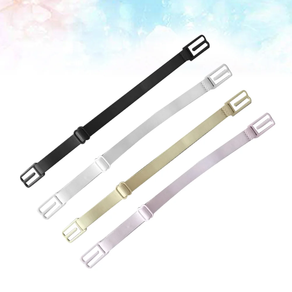 

4 Pcs Underwear Shoulder Strap Adjustable Straps Shoulders Slip-Resistant Belts Hook