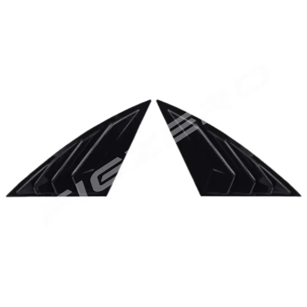 Rear Triangular Blinds Plastic Black for Xiaopeng M03 Exterior Accessories Carbon Fiber Brand New Energy Vehicle Components