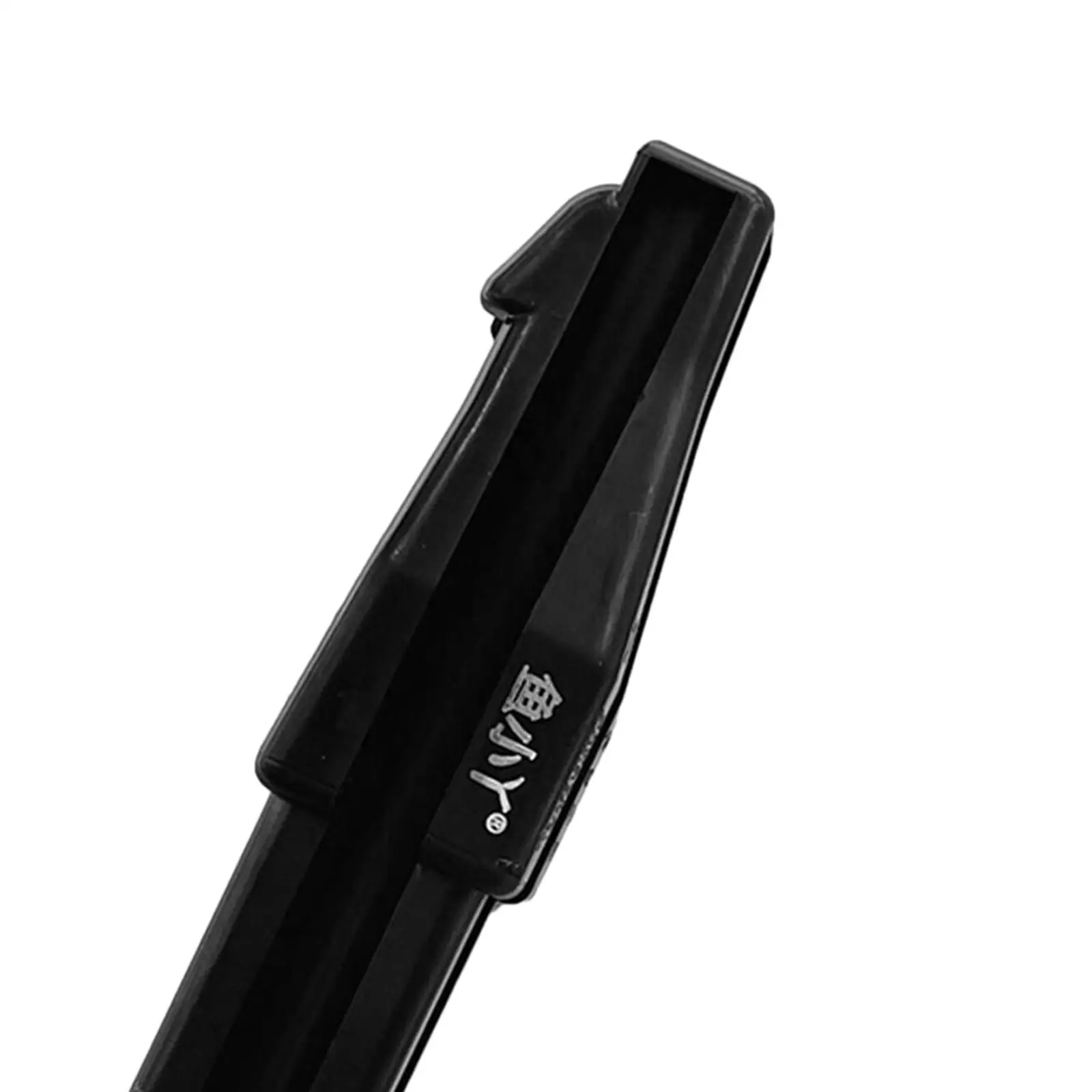 Waterproof Eyebrow Shaper Makeup Pencil Sharpener Black Plastic Tool for Professional Brow Brushes