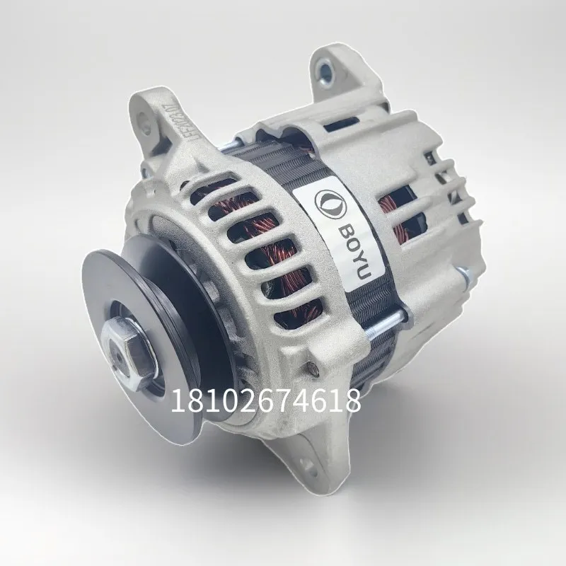 Excavator Generator Alternator  For Isuzu Daewoo 4JB1 engine DH55 12V 50A 8972012810 897228-3180 5-37813253-0 99723442