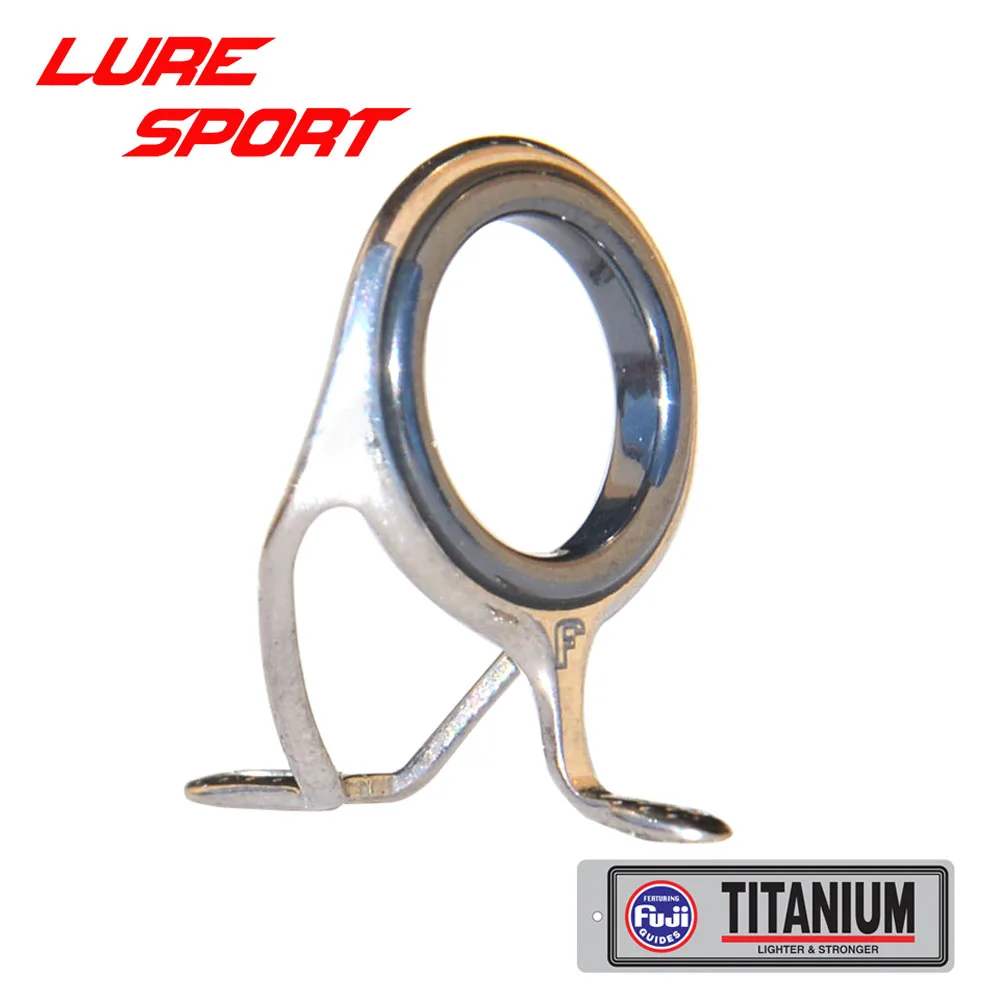 2pcs Titannium Frame FUJI T-LRVTG TORZITE ring T-LRVSG SIC ring guide Rod Building component Repair DIY Accessory Japan view 6