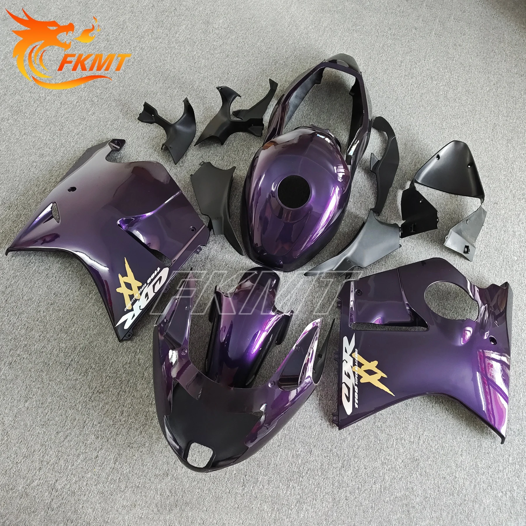 ABS For Honda CBR1100XX Blackbird 96 97 98 99 01 02 03 04 05 06 07 Red Black Motorcycle Fairing Kits Injection Molding