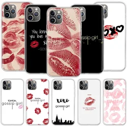 Gossip Girl Phone For Apple Iphone 14 12 13 15 Pro Max Mini 11 16 Plus X XS XR Case SE 2020 Shell Cover Clear TPU Protective Fu