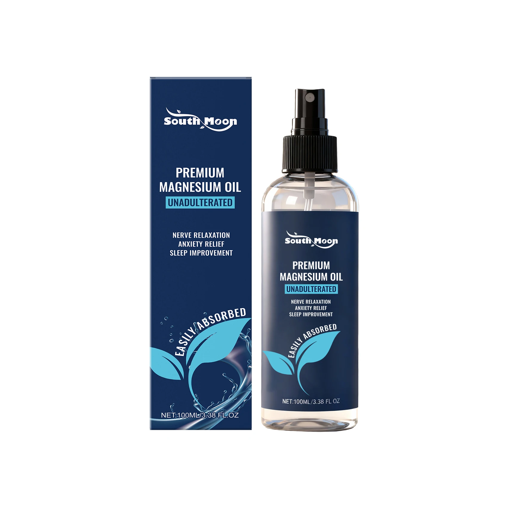 Plant Extract Pure Magnesium Soothing Spray Moisturizes Face Hydrates Refreshes Skin Reduces Skin Marks Daily Hydration Spray