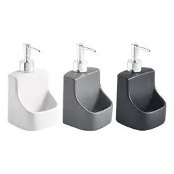 Hand Soap Dispenser Portable Multipurpose with Pump Holder Makeup Container