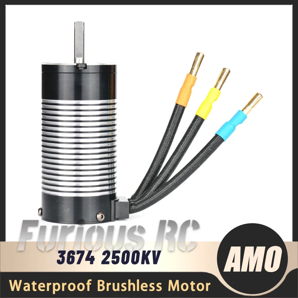 RC Auto Motor 3674 2500kv 3600kv bürstenloser Motor 5mm Wellen durchmesser Motoren für 1/10 1/8 RC Buggy Crawler Auto RC Boot Flugzeug