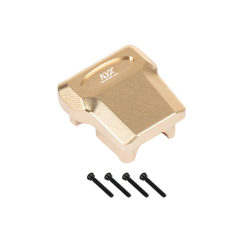 

KYX metal axle cover counterweight copper bridge is applicable to 1:18 TRX4M TRX-4M RC remote control car upgrade accessories