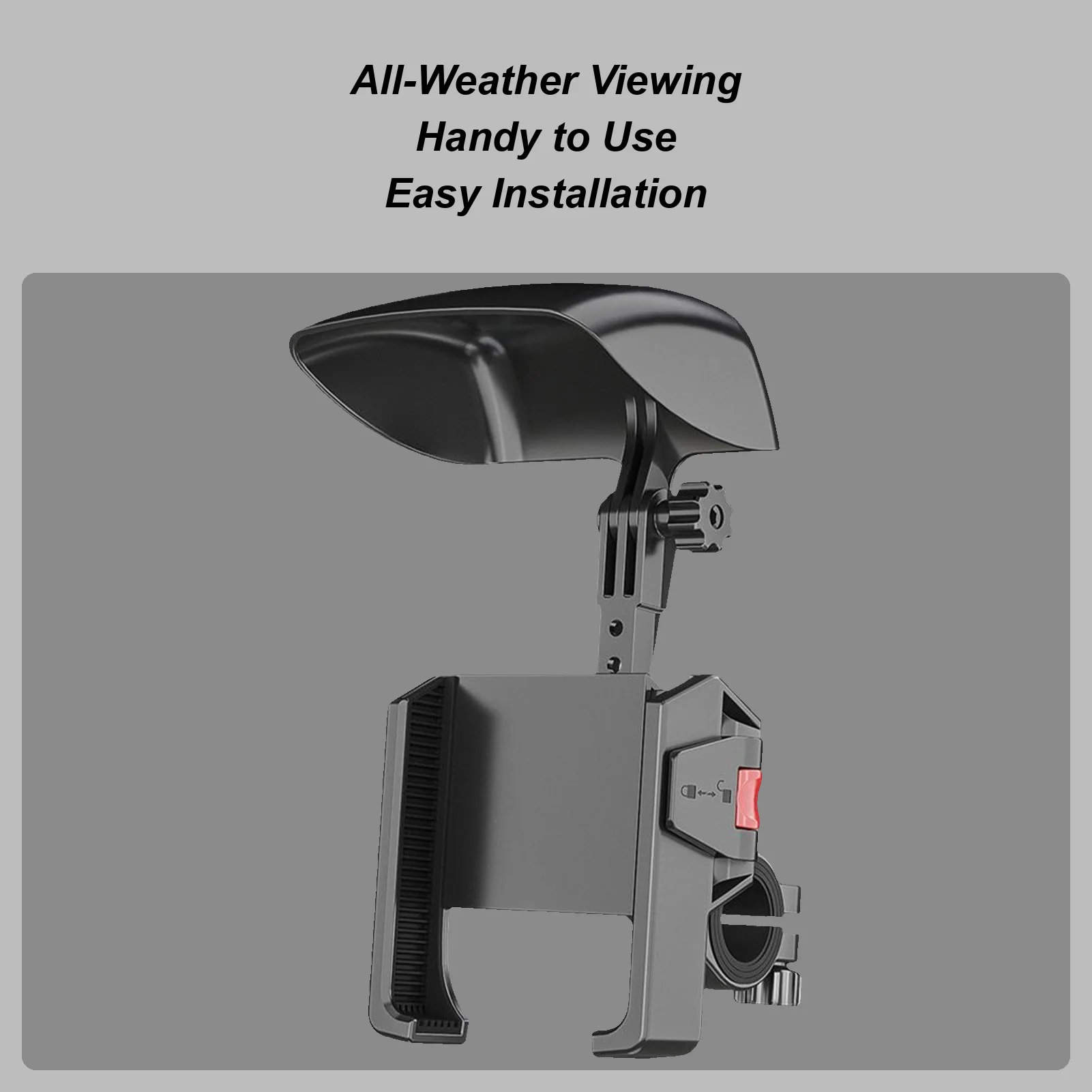 

Phone Mount For Bike 360 Degree Rotatable Cellphone Stand Anti-Shake Waterproof Handlebar Cellphone Holder For Mountain Biking