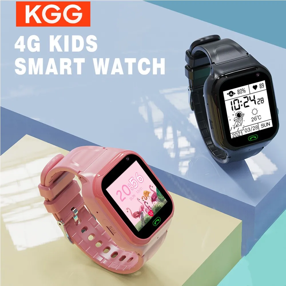 Hot 4G Kids Watch Phone WiFi LBS Location Tracker Video Call Camera SOS Waterproof Children Smartwatch For Kids Smart Watch