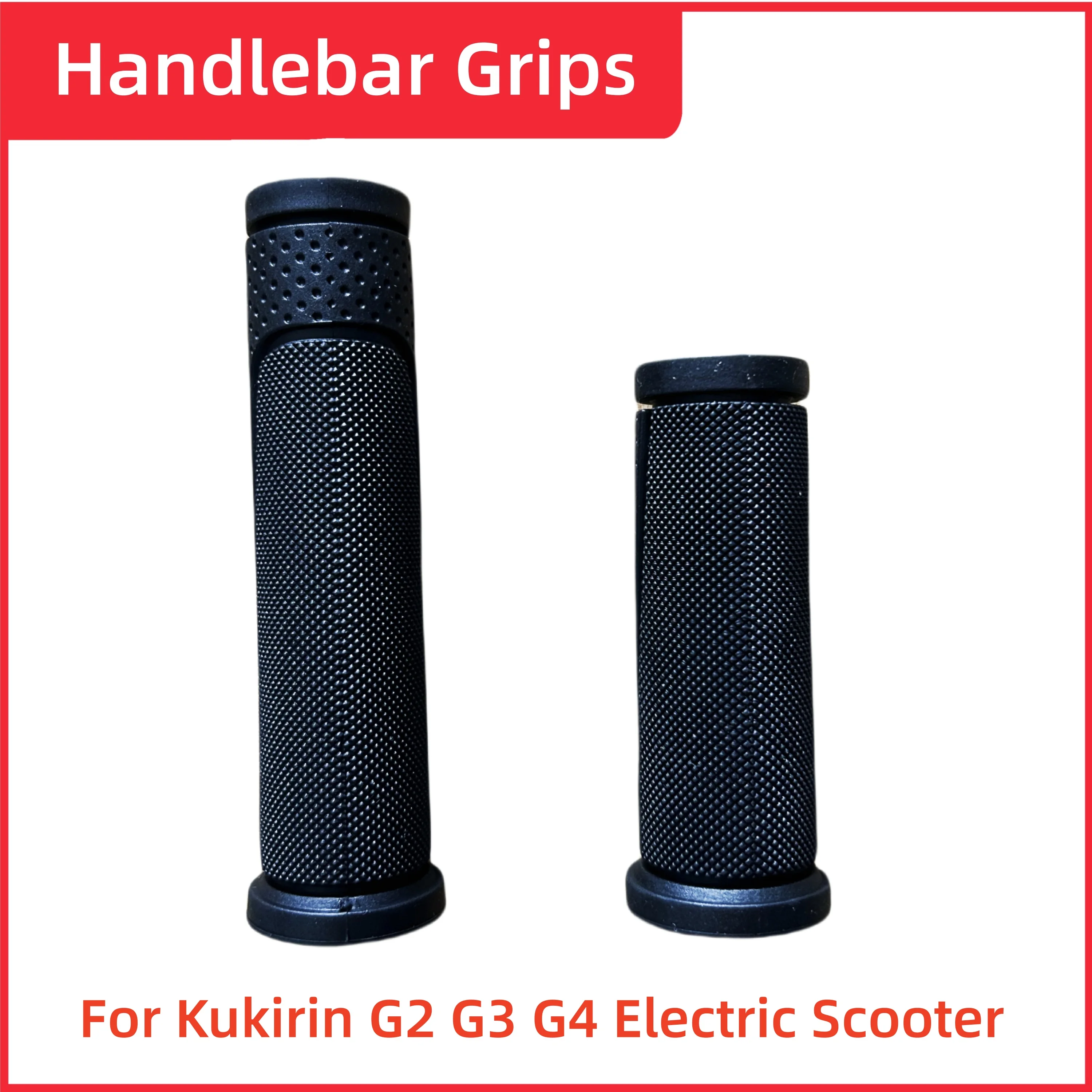 Original Kukirin G2 G3 G4 Handlebar Grips 1Pair  Electric Scooter Foldable Skateboard Kugookirin G2 G3 G4 Rubber Handle Parts