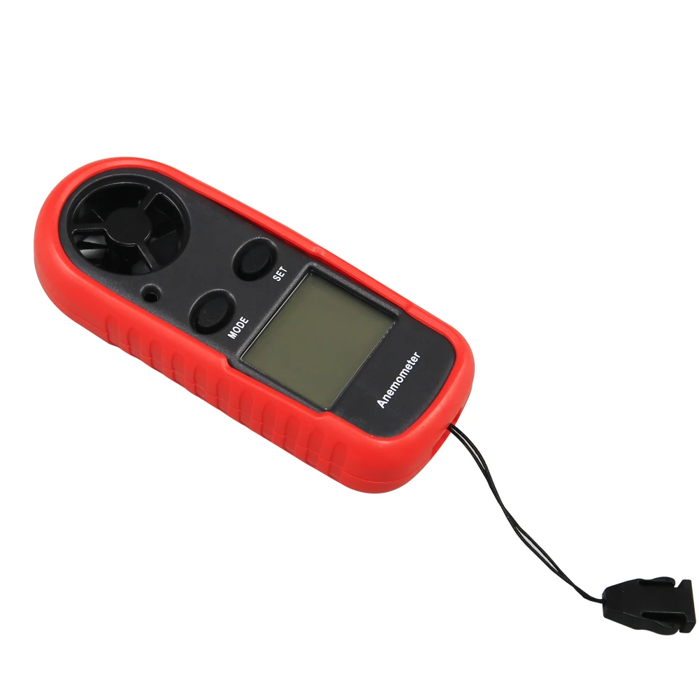 Galáxia Gang Anemômetro Vento Velocidade Temperatura Volume Tester Meter Sensing Alta Medição Ar Condicionado Exterior