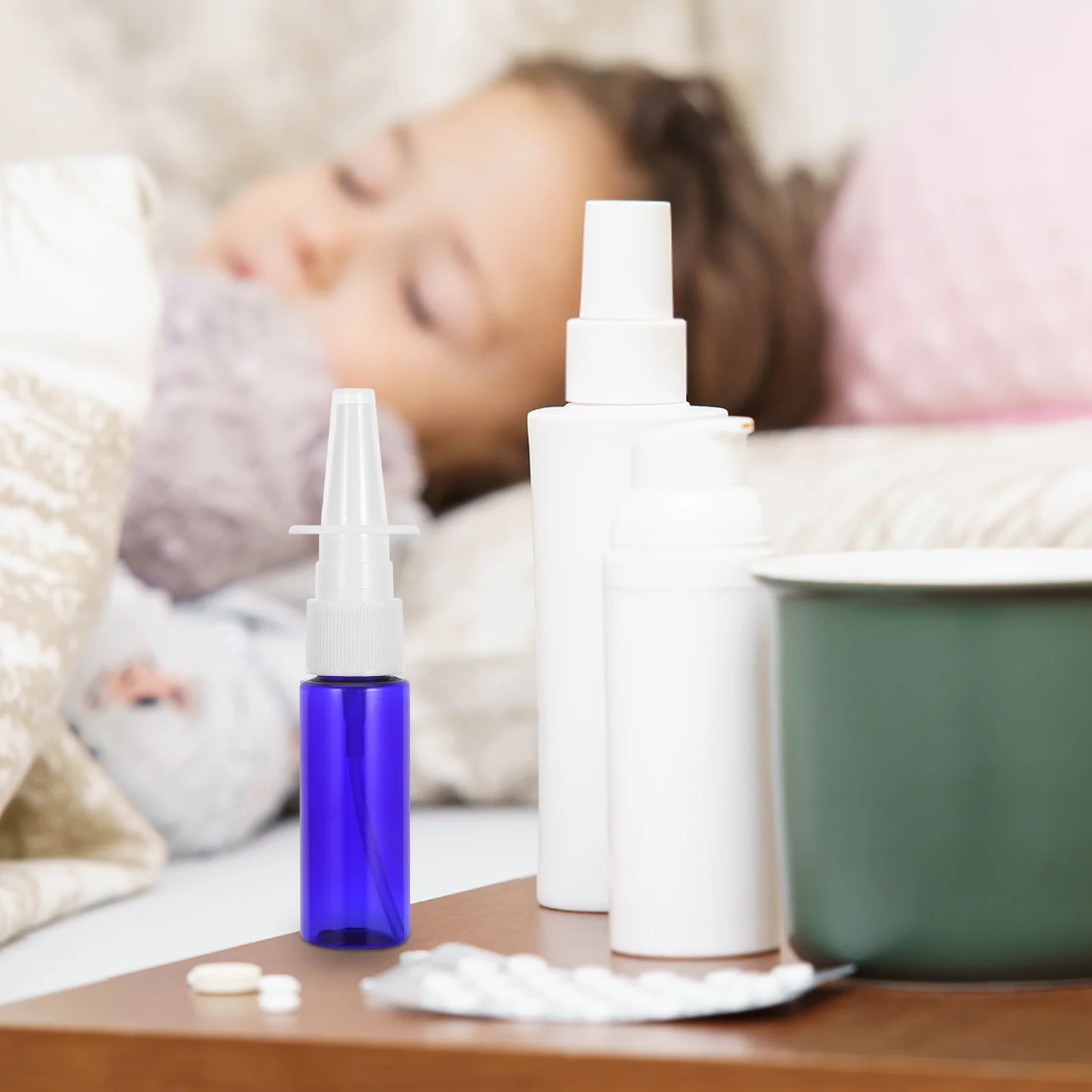 

10Pcs Mini Spray Bottle 20Ml Portable Fine Mist Sprayer for Essential Oils Travel Nose Perfume Refillable Small Spray Bottles