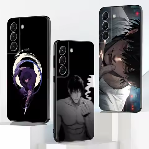 Toji Fushiguro J-Jujutsu K-Kaisen Phone Case For Samsung Galaxy A20,A21s,A22,A31,A32,A52,A53,A72,73,A80,A91 Soft Black Cover