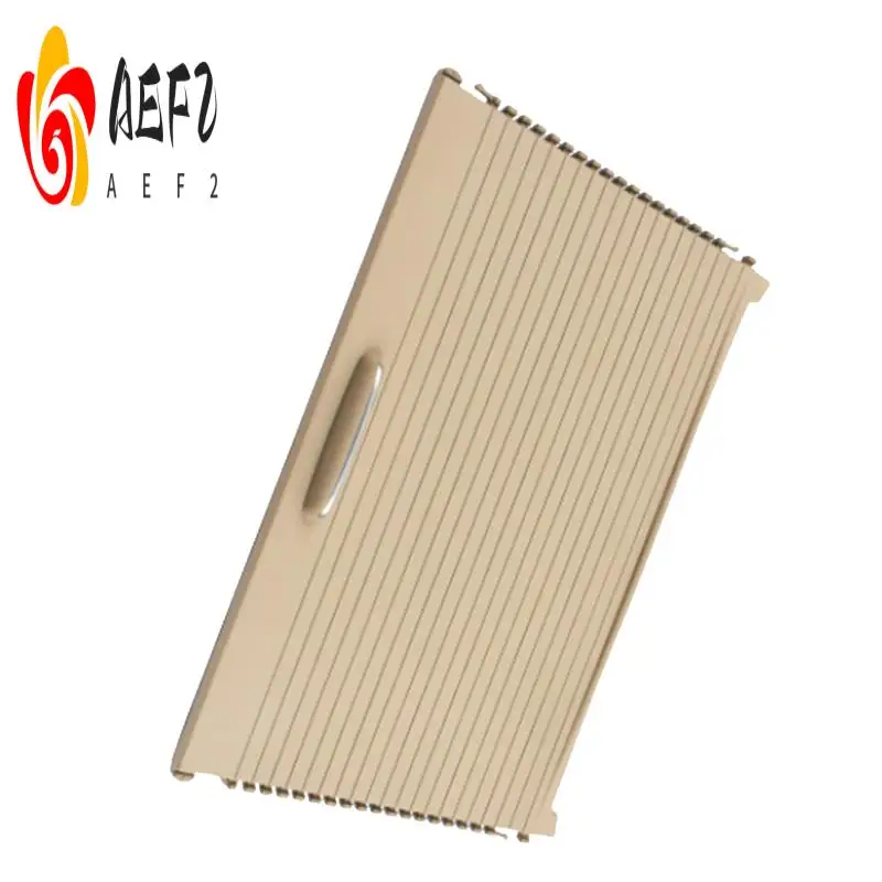 

AEF2-Car Rear Armrest Box Water Cup Holder Curtain For Mercedes-Benz W204 W207 Drink Holder Slide Roller Blind