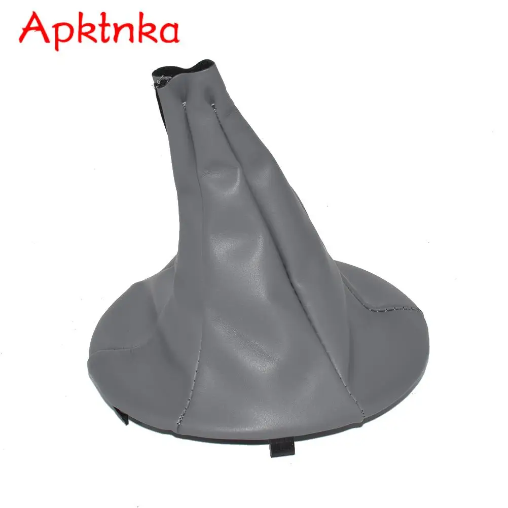 APKTNKA Pu Leather Car Gear Shift Collar Gaiter Gaitor Boot Dust Cover For Fiat 500 500c 2007-2013 /Panda 2003-2012