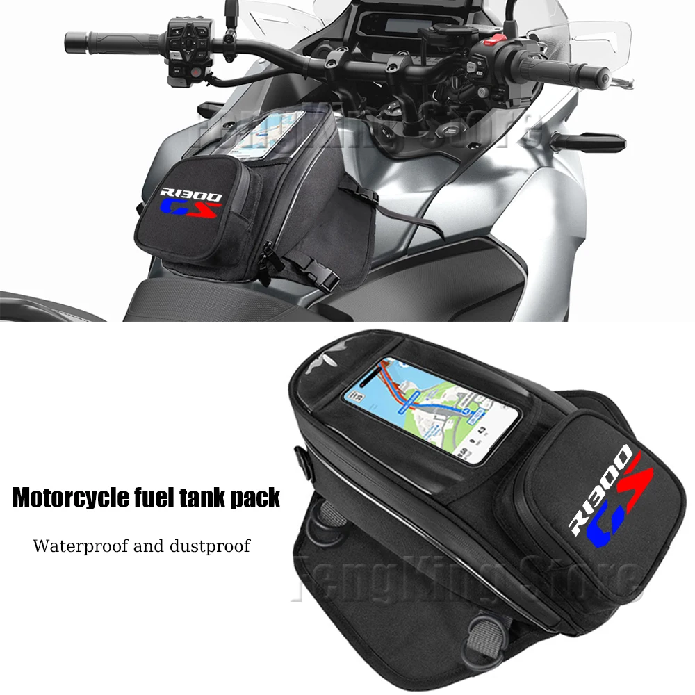

Motorcycle Fuel Tank Navigation Bag Waterproof Large Capacity For BMW R1300GS R1300 GS R 1300 GS