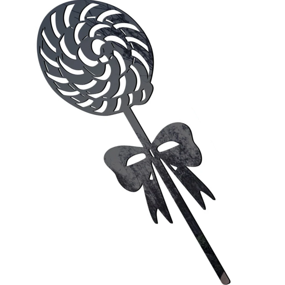 

Acrylic Garden Stakes Candy Flower Shape Decorative Signs for Yard Lawn Outdoor Christmas Lollipop Cane Ornaments backyard