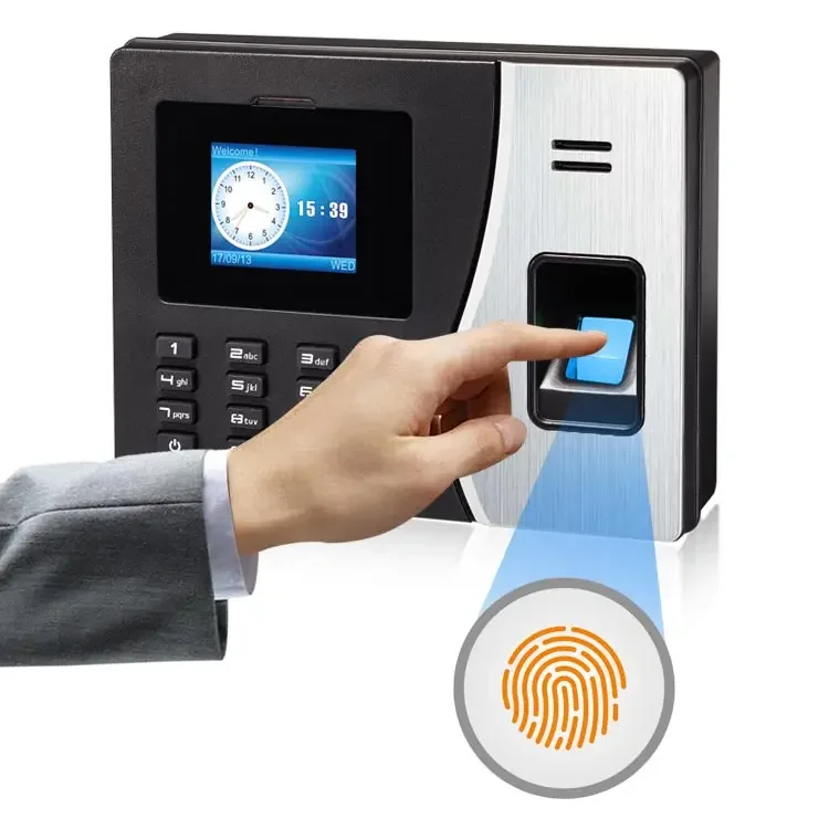 TIMMY TM20 GSM Sim Card Web Cloud Fingerprint Time Recording Biometric Attendance Machine with Backup Battery